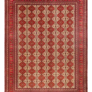 Afghansk teppe - Royal - 385 x 300 cm - flerfarget