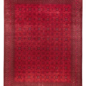 Afghansk teppe - Royal - 390 x 292 cm - rød