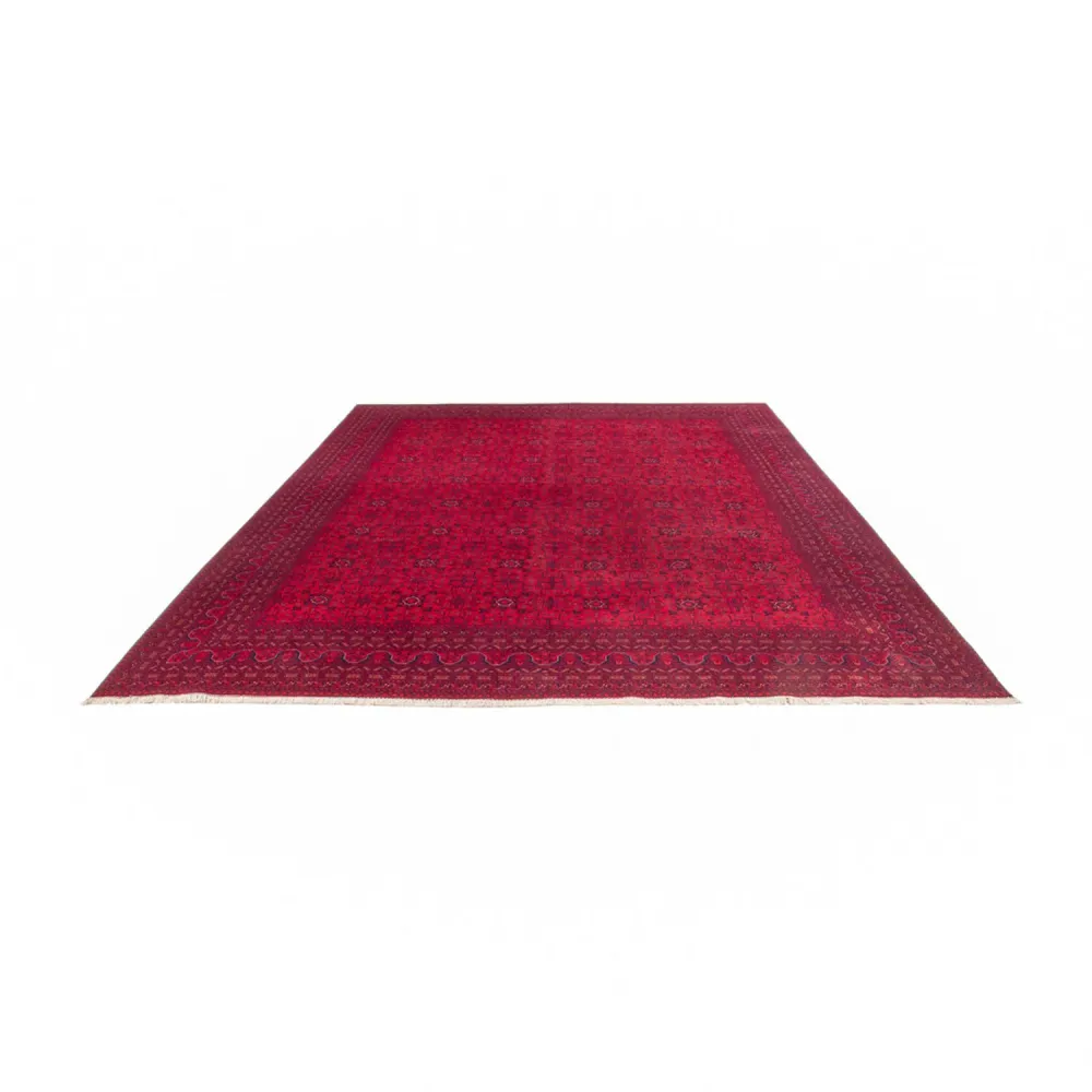 Afghansk teppe - Royal - 390 x 292 cm - rød