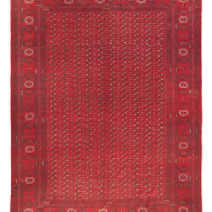 Afghansk teppe - Royal - 400 x 305 cm - rød