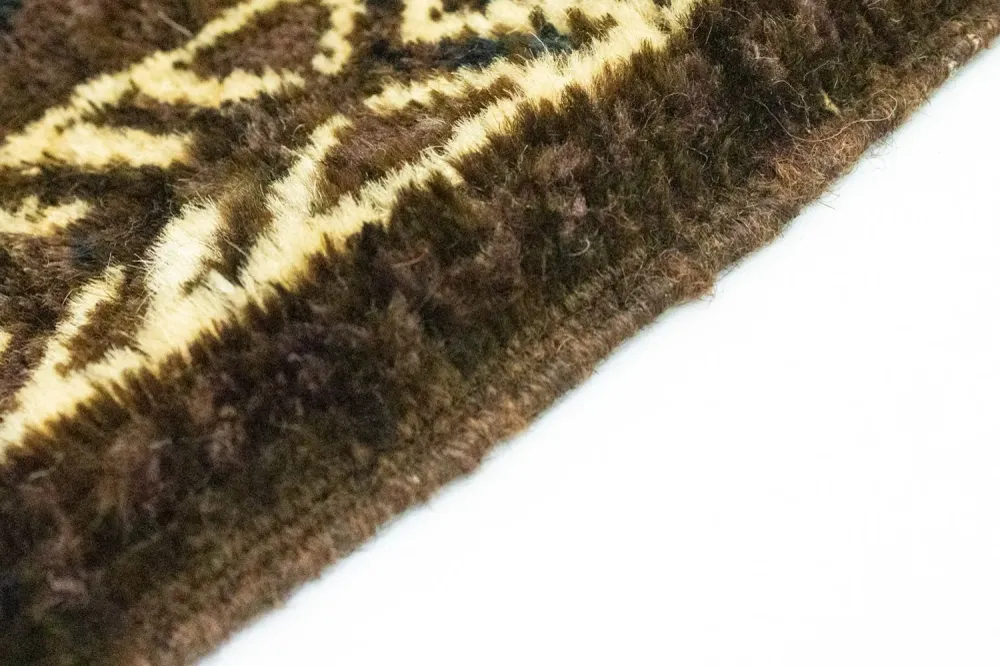 Afghansk teppe square - 80 x 80 cm - blå
