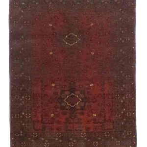 Afghanske tepper - Kunduz - 125 x 78 cm - rød