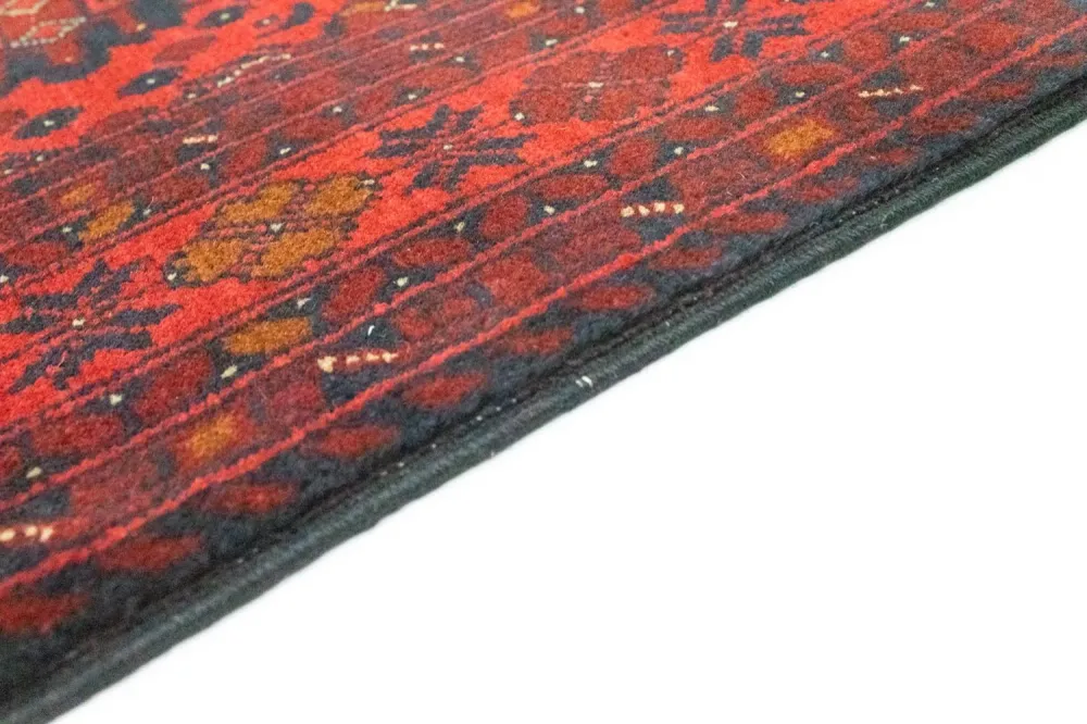 Afghanske tepper - Kunduz - 142 x 103 cm - rød