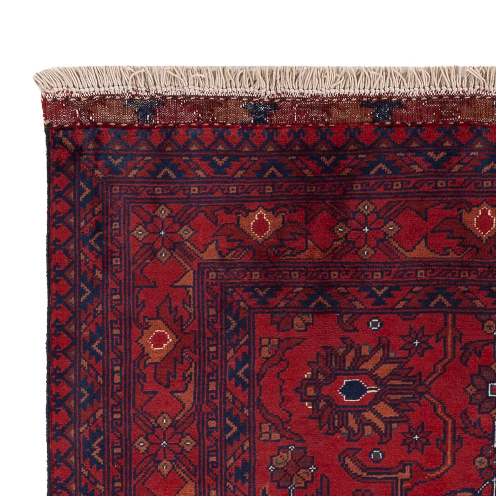 Afghanske tepper - Kunduz - 149 x 101 cm - rød