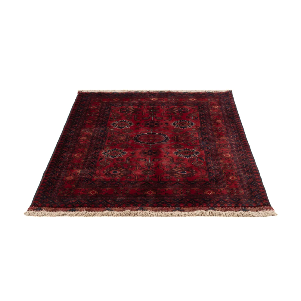 Afghanske tepper - Kunduz - 149 x 101 cm - rød