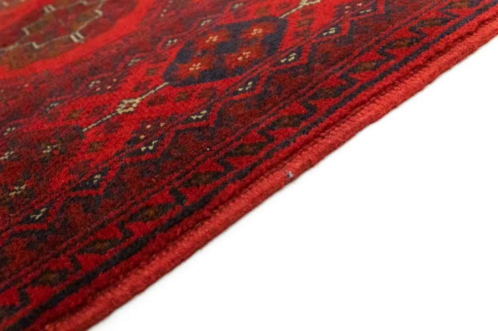 Afghanske tepper - Kunduz - 151 x 102 cm - rød
