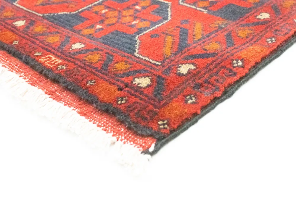 Afghanske tepper - Kunduz - 154 x 100 cm - rød