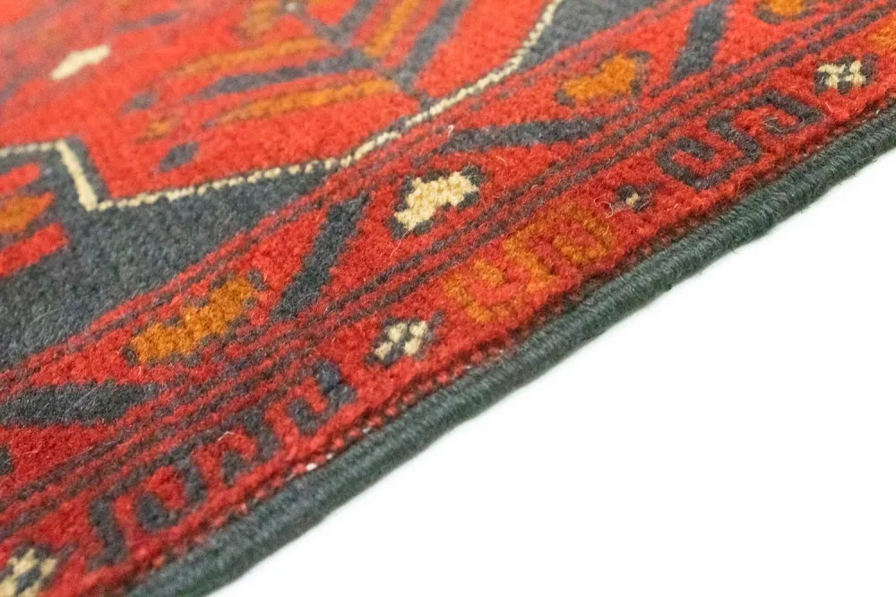 Afghanske tepper - Kunduz - 154 x 100 cm - rød
