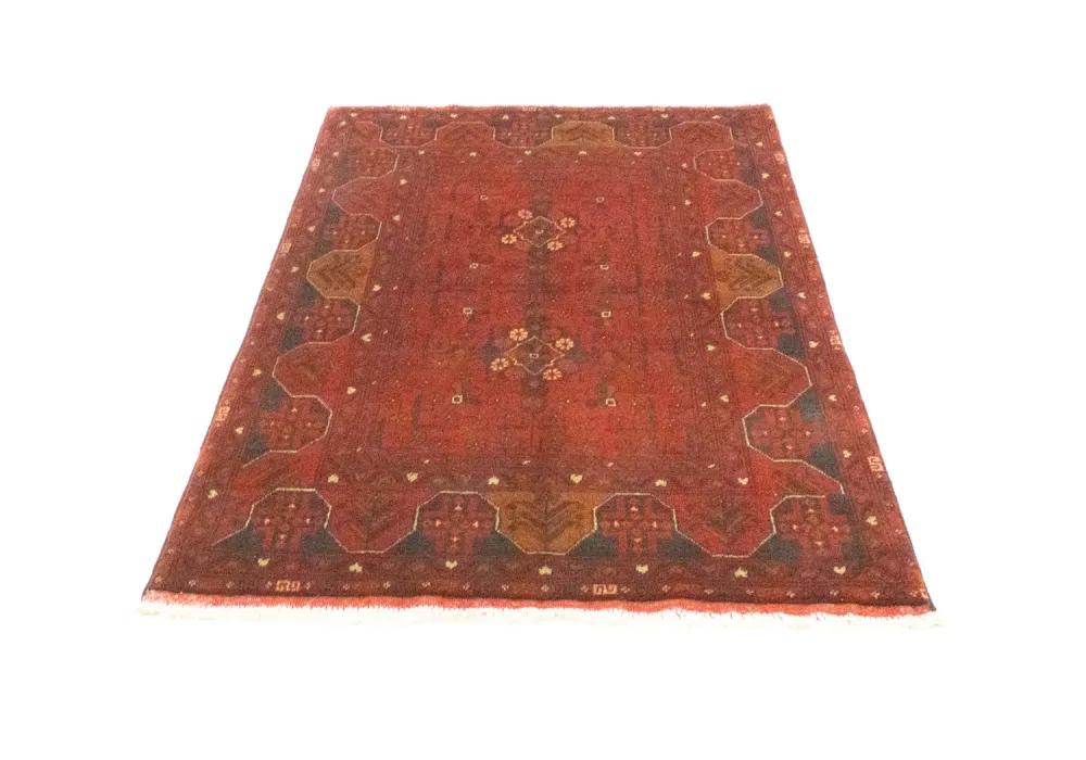 Afghanske tepper - Kunduz - 154 x 100 cm - rød