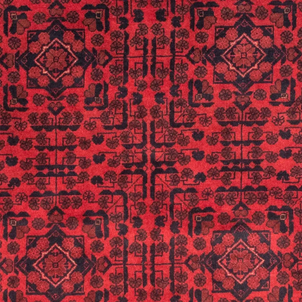 Afghanske tepper - Kunduz - 187 x 122 cm - rød
