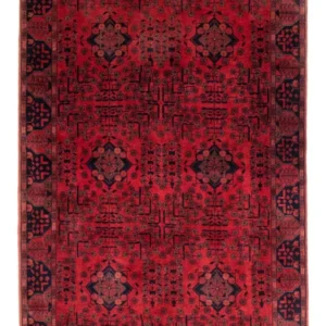 Afghanske tepper - Kunduz - 200 x 130 cm - rød