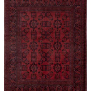 Afghanske tepper - Kunduz - 200 x 153 cm - rød