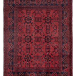 Afghanske tepper - Kunduz - 203 x 154 cm - rød