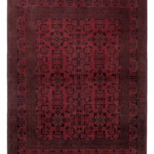 Afghanske tepper - Kunduz - 206 x 151 cm - rød