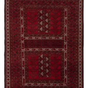 Afghanske tepper - Kunduz - 222 x 150 cm - rød