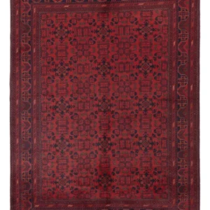 Afghanske tepper - Kunduz - 227 x 171 cm - rød