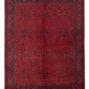 Afghanske tepper - Kunduz - 227 x 174 cm - rød