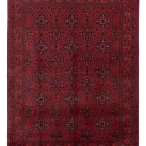 Afghanske tepper - Kunduz - 233 x 171 cm - rød