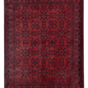 Afghanske tepper - Kunduz - 233 x 178 cm - rød