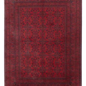 Afghanske tepper - Kunduz - 234 x 170 cm - rød