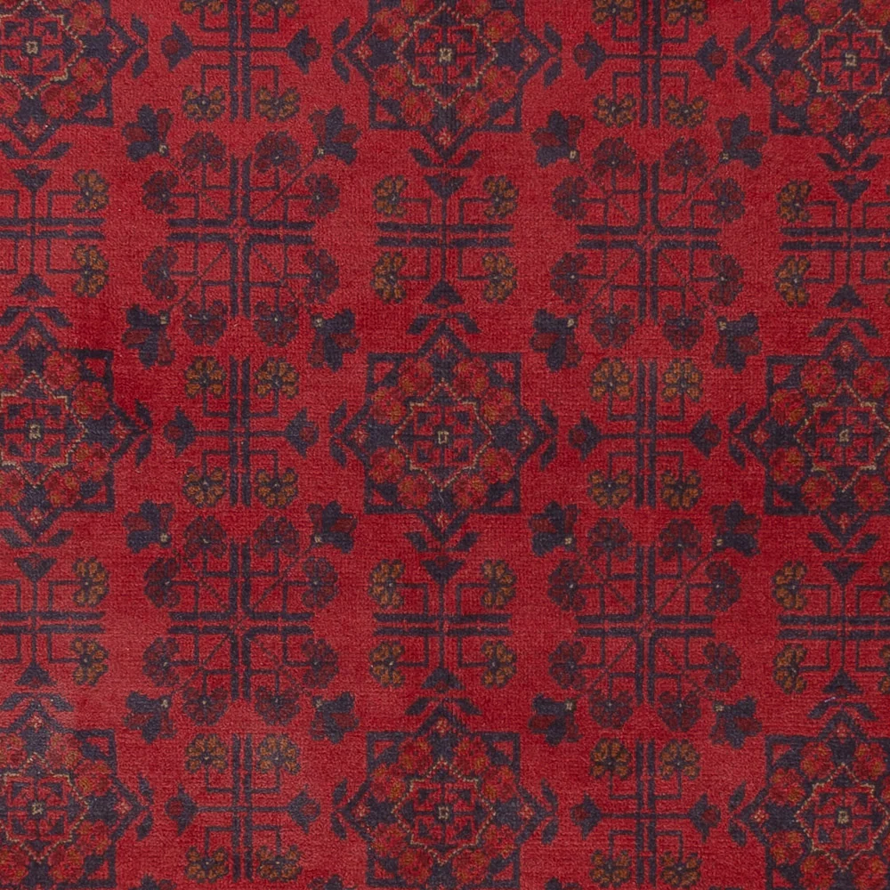 Afghanske tepper - Kunduz - 234 x 170 cm - rød