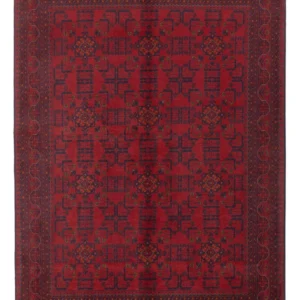 Afghanske tepper - Kunduz - 235 x 169 cm - rød