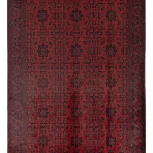 Afghanske tepper - Kunduz - 286 x 197 cm - rød
