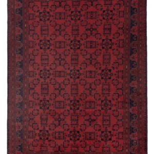 Afghanske tepper - Kunduz - 286 x 199 cm - rød