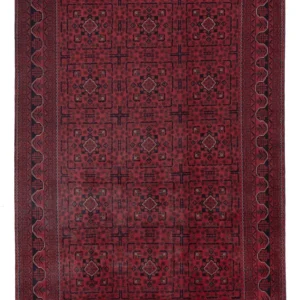 Afghanske tepper - Kunduz - 288 x 194 cm - mørk rød