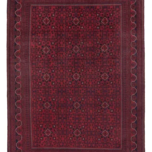 Afghanske tepper - Kunduz - 288 x 204 cm - mørk rød