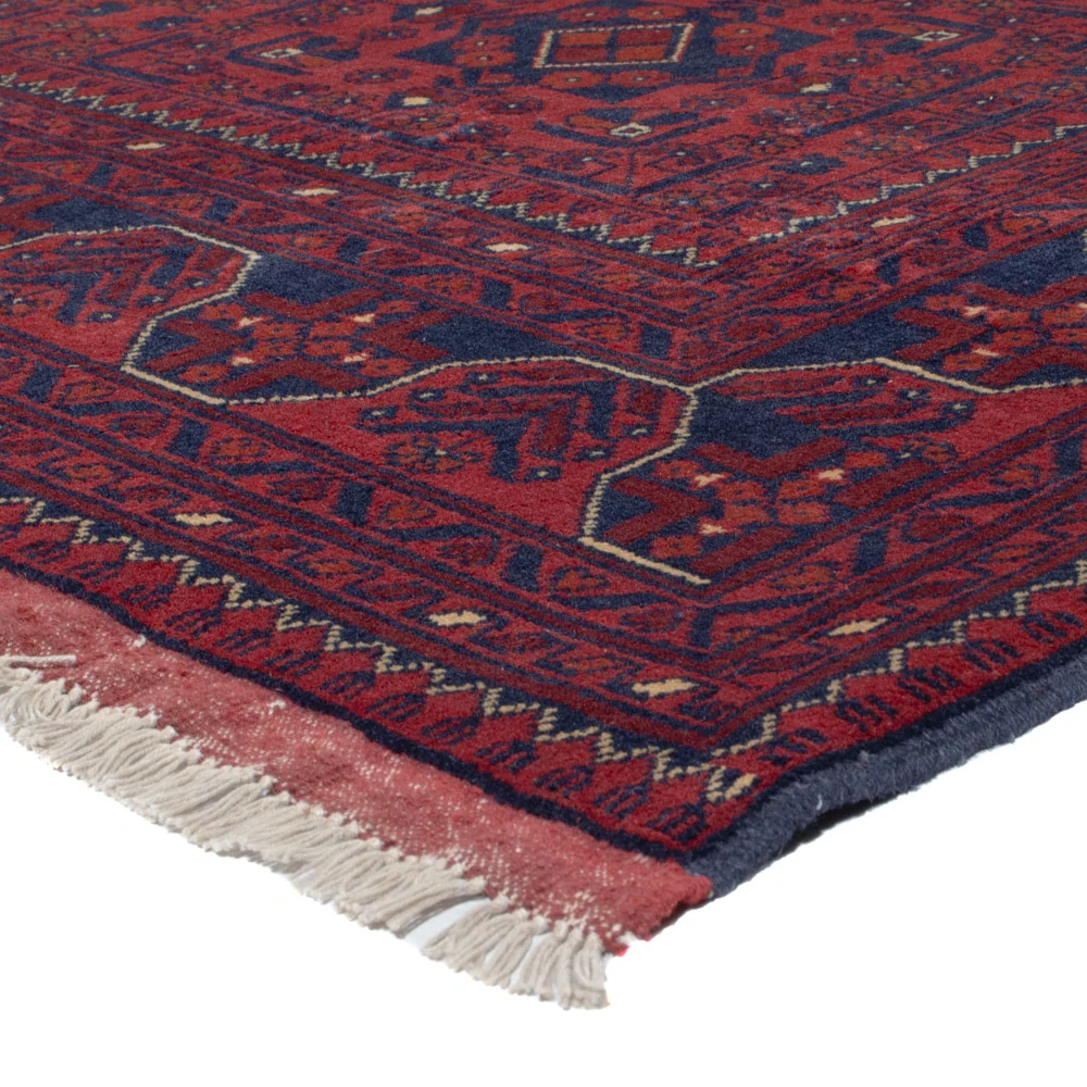 Afghanske tepper - Kunduz - 290 x 196 cm - mørk rød