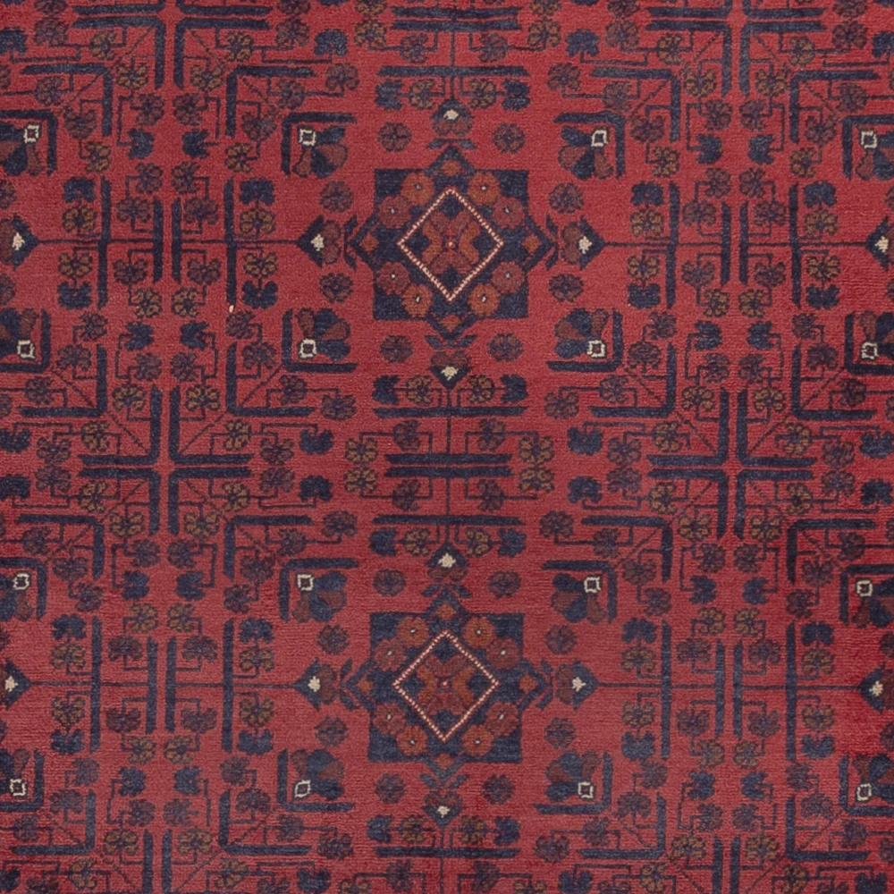 Afghanske tepper - Kunduz - 290 x 197 cm - lys rød