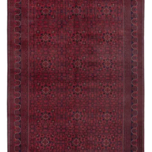 Afghanske tepper - Kunduz - 290 x 197 cm - mørk rød