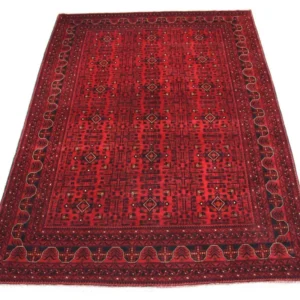 Afghanske tepper - Kunduz - 290 x 207 cm - rød