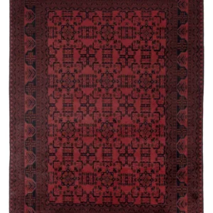 Afghanske tepper - Kunduz - 292 x 196 cm - rød