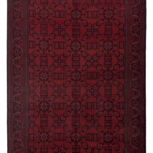 Afghanske tepper - Kunduz - 292 x 202 cm - rød