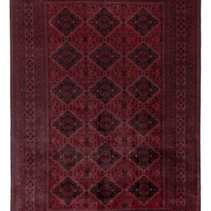 Afghanske tepper - Kunduz - 294 x 199 cm - rød