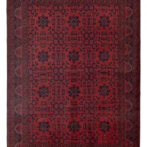 Afghanske tepper - Kunduz - 294 x 207 cm - rød