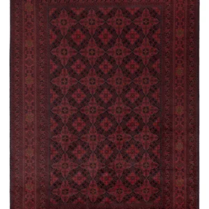 Afghanske tepper - Kunduz - 295 x 197 cm - rød