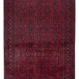 Afghanske tepper - Kunduz - 295 x 200 cm - mørk rød
