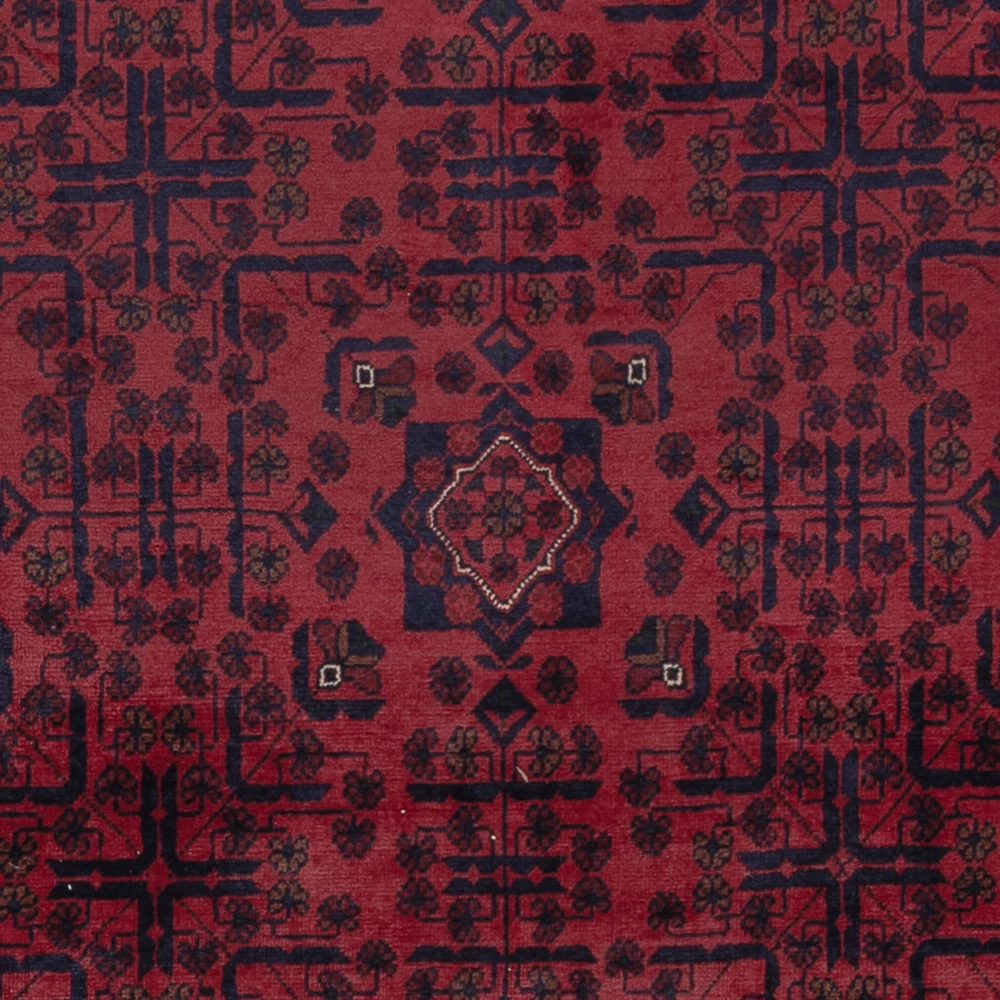 Afghanske tepper - Kunduz - 295 x 200 cm - mørk rød