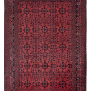 Afghanske tepper - Kunduz - 295 x 201 cm - rød