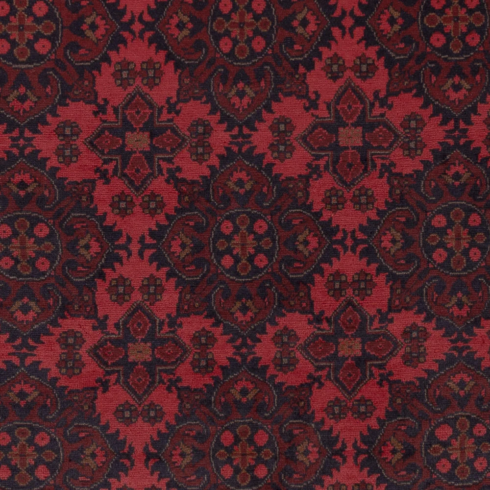 Afghanske tepper - Kunduz - 296 x 196 cm - rød