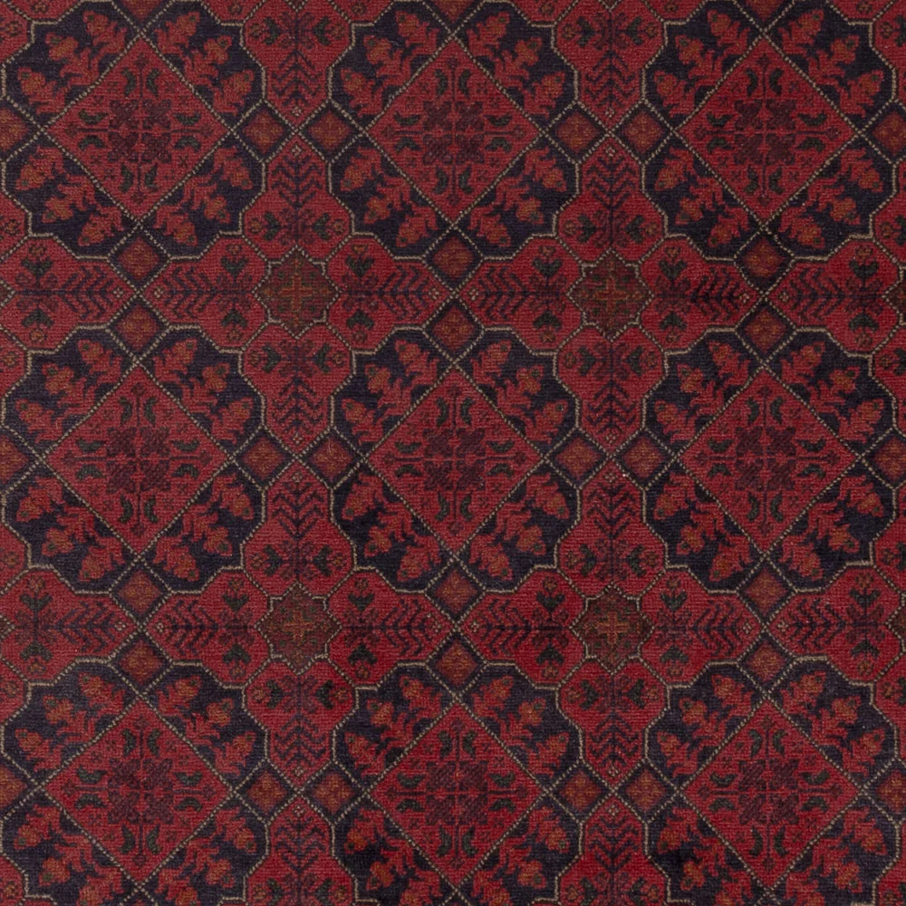 Afghanske tepper - Kunduz - 296 x 200 cm - rød