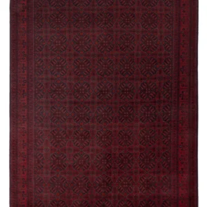 Afghanske tepper - Kunduz - 296 x 204 cm - rød