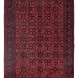 Afghanske tepper - Kunduz - 296 x 206 cm - rød