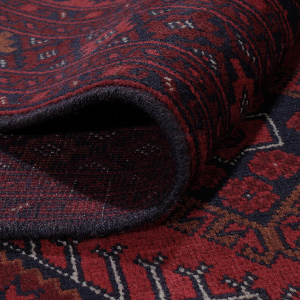 Afghanske tepper - Kunduz - 297 x 205 cm - rød