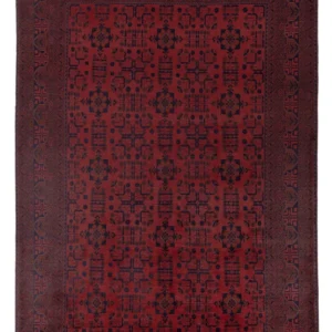 Afghanske tepper - Kunduz - 298 x 199 cm - rød