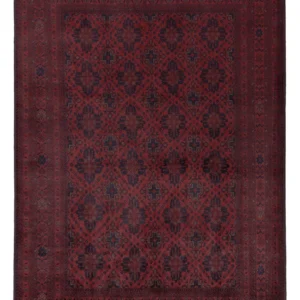 Afghanske tepper - Kunduz - 298 x 205 cm - rød