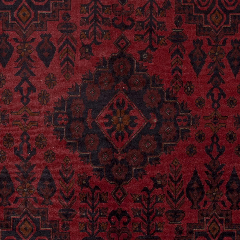 Afghanske tepper - Kunduz - 300 x 200 cm - rød
